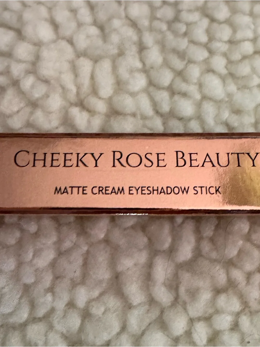 Matte Cream Eyeshadow Stick with Blending Brush - Dahlia by Cheeky Rose Beauty